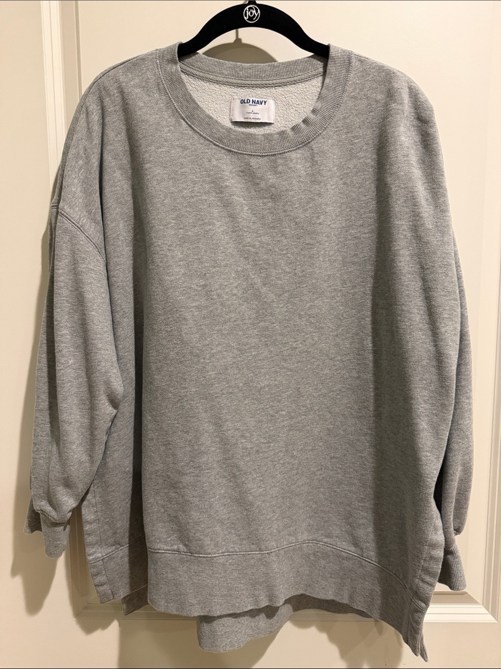 Old Navy Women’s Crewneck Sweatshirt - Heather Gray